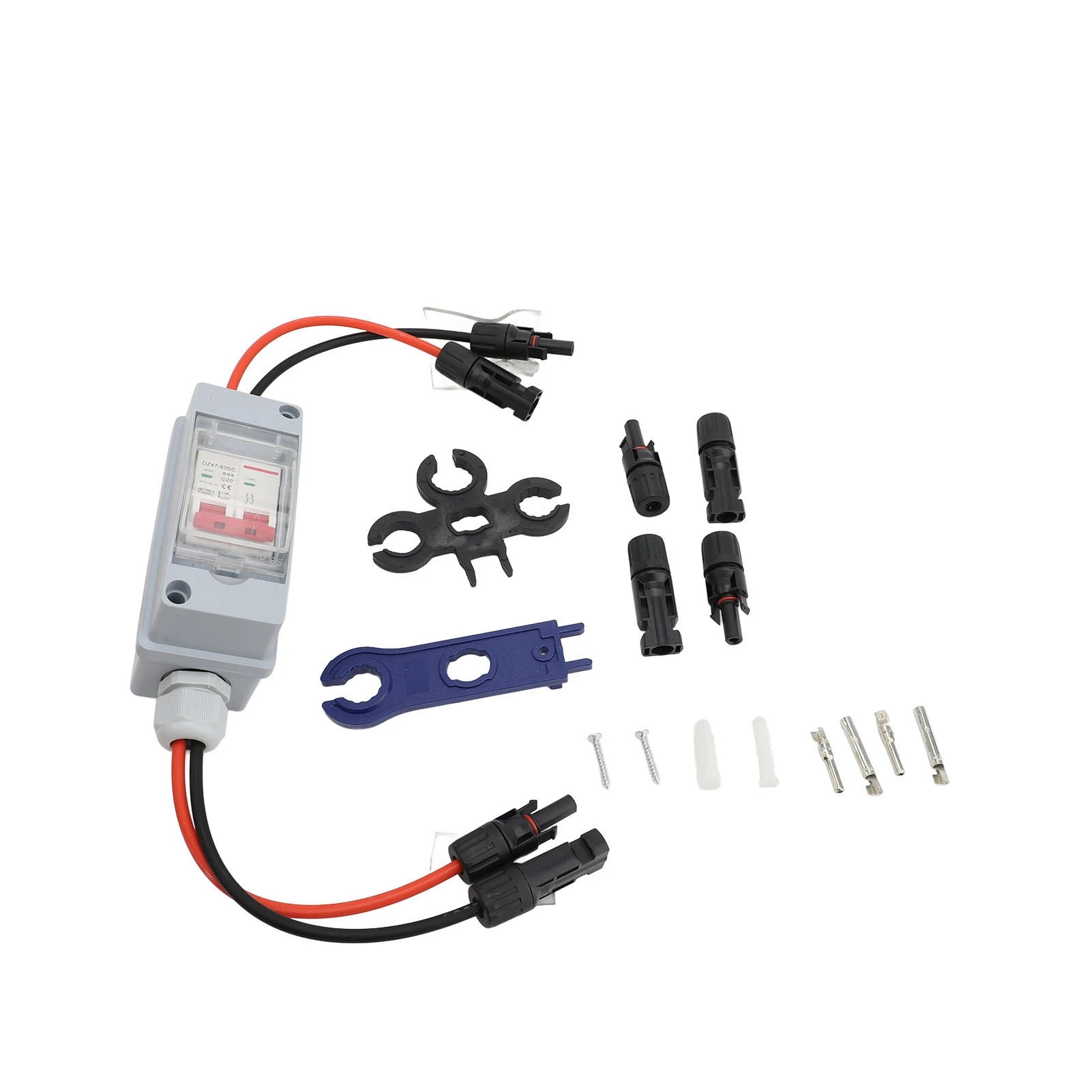 

Solar Disconnect Switch IP65 Water Proof With DC Solar Disconnector PV Solar Combiner Box Universal Connector Design