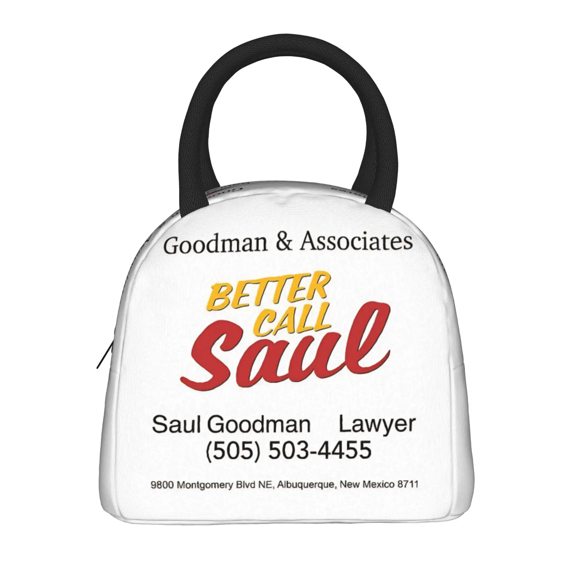 Breaking Bad Better Call Saul Commerce Lunch Bag Leisure Lunch Box Office Portable Thermal Lunch Bags For Adult Cooler Bag