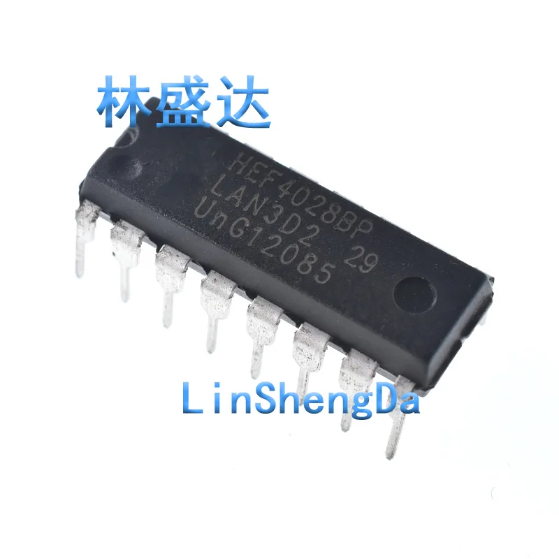 HEF4028BP CD4028BE HEF4028 Inline DIP-16 Decimal Decoder 40288