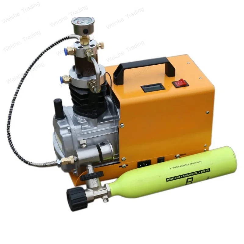 

4500Psi 300Bar 30MPA 220V 110V Pcp Air Compressor Electric High Pressure Pump for Pneumatic PCP Rifle Airgun Scuba Inflator