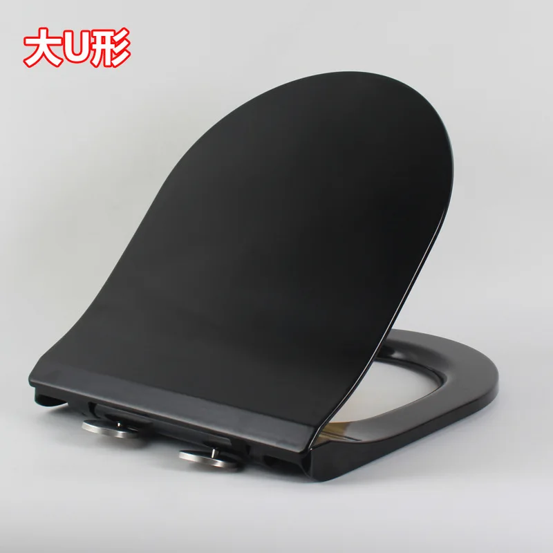 

Toilet cover universal thickened urea-formaldehyde toilet cover accessories household U-shaped board buffer