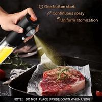 Butter Dispenser For Baking 200ml Rechargeable Cooking Oil Sprayer Bottle Kitchen Gadgets Butter Dispenser Bottle For Salad