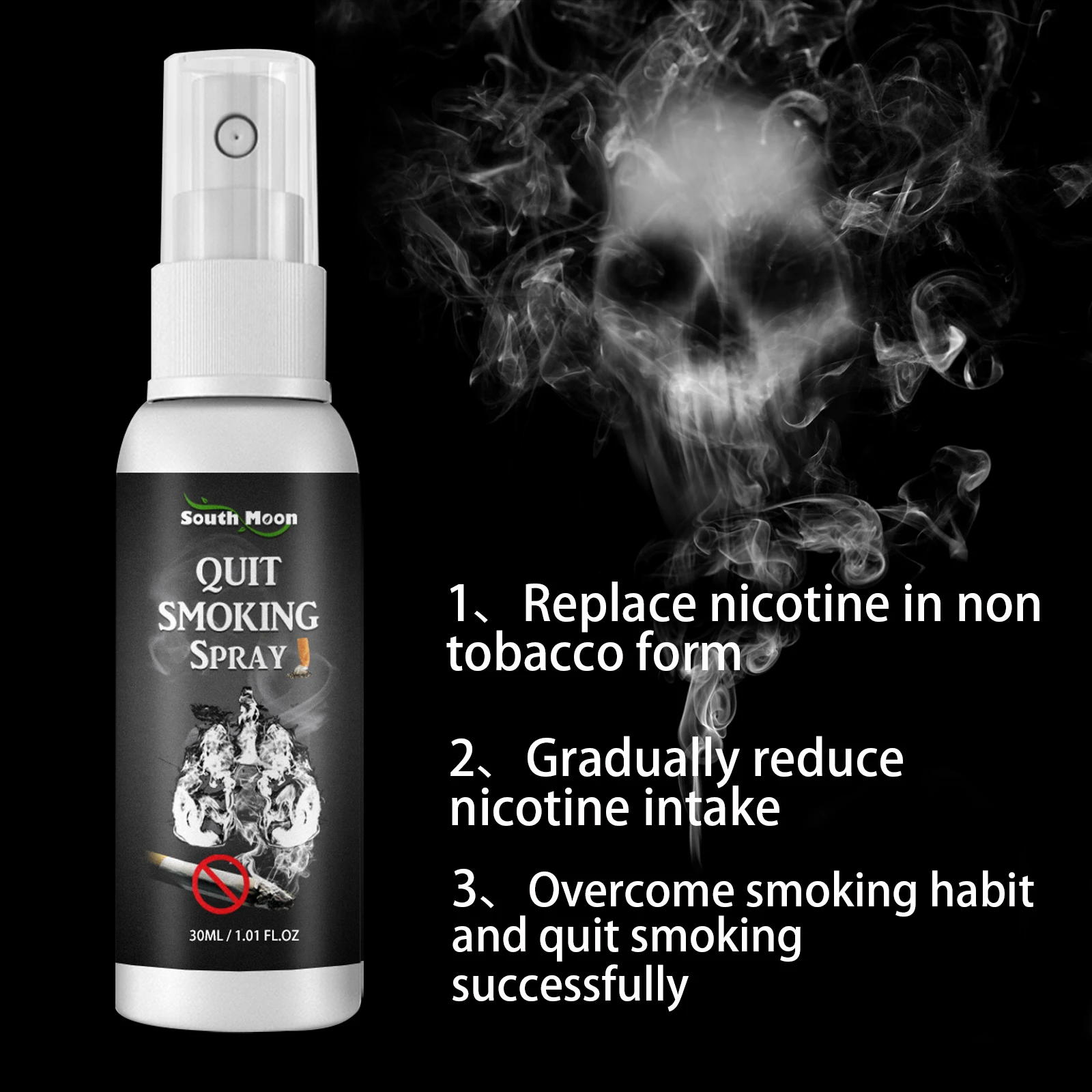 Quit Smoking Treasure Spray Qu - огляд і ціна Smoke Stopper