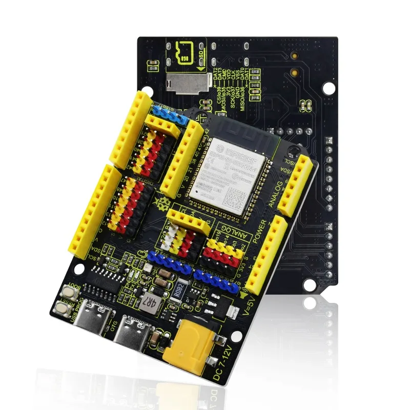 Keyestudio ESP32 S3 Pro Development Board Based on the ESP32-S3-WROOM N16R8 Module With Type C USB for Arduino IDE Programming