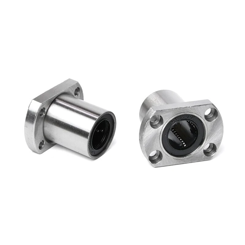 1Pcs Flange Linear Bearing LMH6UU-LMH40UU LMH6LUU-LMH35LUU Bearing Steel For CNC Router Shaft Rod 3D Printer