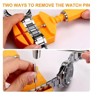 13pcs/32pcs/set Professional Watch Link Removal Kit, Watch Band Replacement Tool with 20pcs Spare Spring Bars