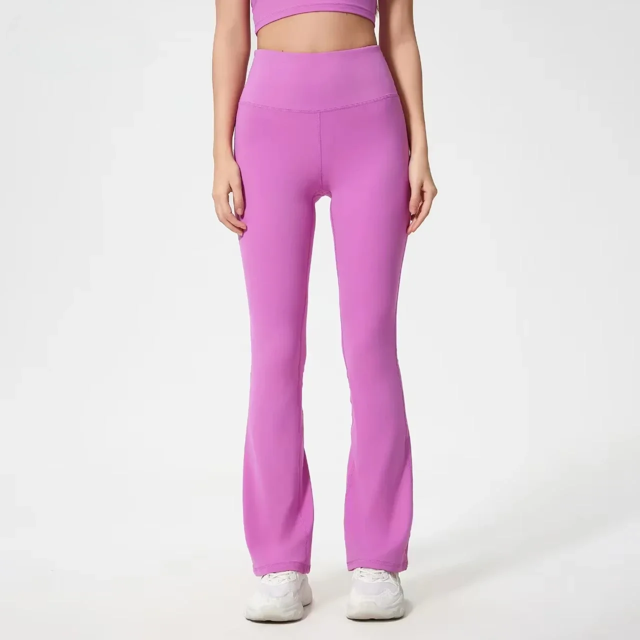 

Lemon Women's High Waist Bootcut Yoga Pants - Flared Leggings for Workout and Casual Wear - Comfortable and Stylish Activewear