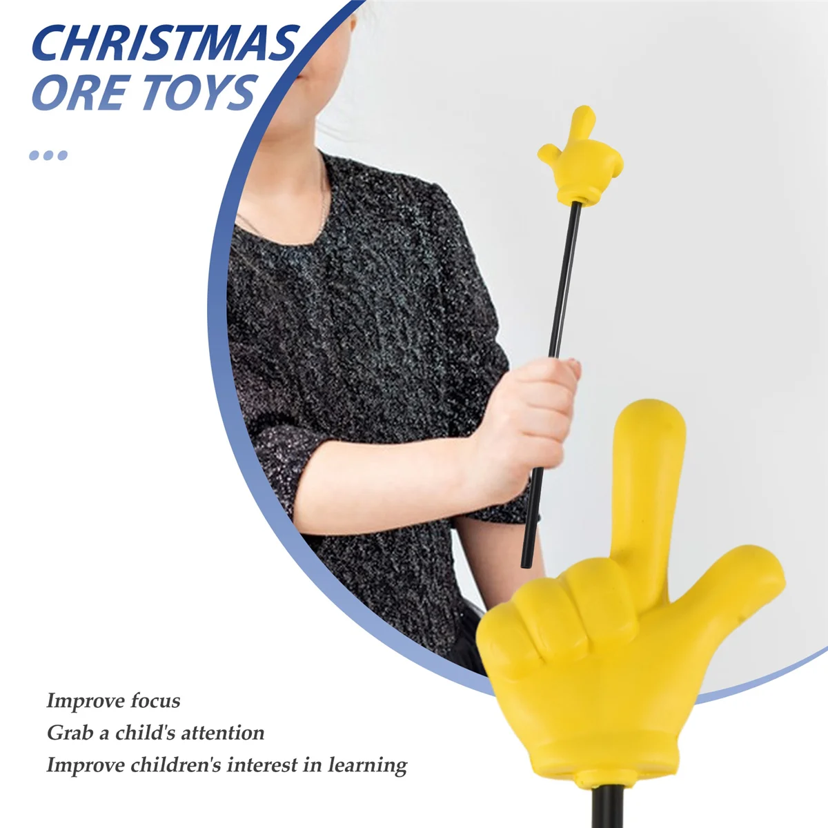 Pointing stick indication stick nominate gesture stick