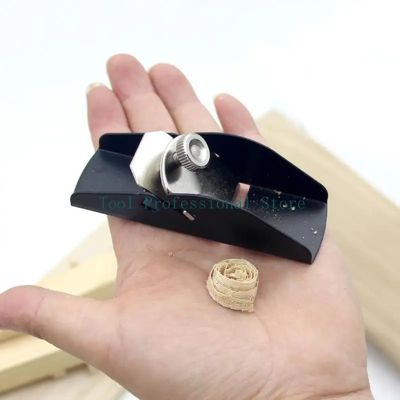 57QF Woodworking Mini Trimming Plane Hand Planer Carpenter Tools Cutting Sharpening