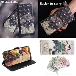 Painted Flip Leather Magnetic Case for Motorola Moto Edge 30 40 50 Pro Neo Lite 20 50 Fusion s30 Edge Plus 50 Ultra Phone Cover