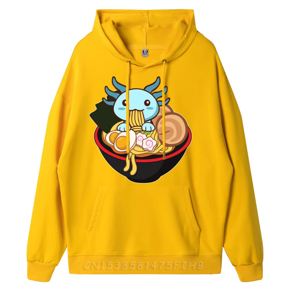 Carino Axolotl Ramen Kawaii giapponese gioventù ragazzo adolescente camicie divertenti marchio di lusso casual oversize