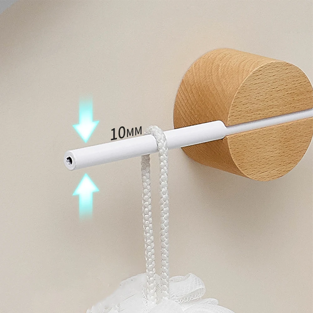 40/50cm Movable Towel Rod Rack Hanger Bath Towel Holder Wall Hanging Towel Bars Aluminium Bathroom Shelf Kitchen Storage Rack