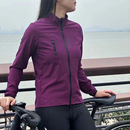 Imagen 2 del producto WOSAWE-Chaqueta ultraligera de equipo de ciclismo para mujer, cortavientos informal, Anti-UV, ropa de bicicleta