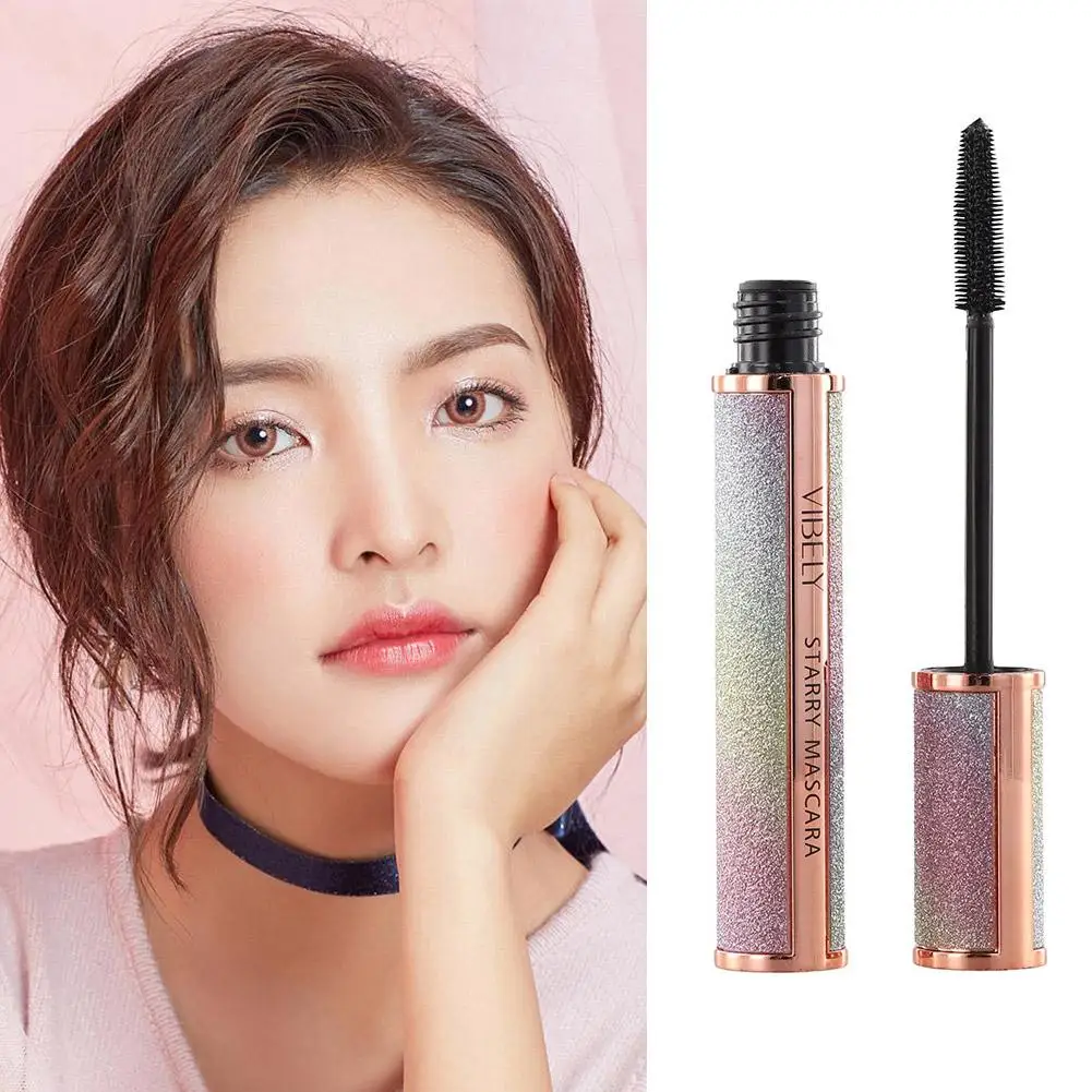 8g Star Long Mascara volumizzante Curling Waterproof Not Smudgy Resistant Mascara Sweat L2T6