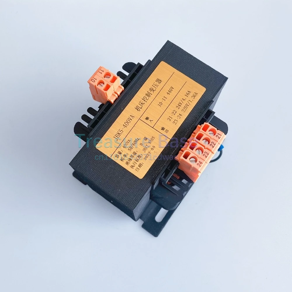 

JBK5-400VA Трансформатор управления морским станком от 440 В/60 Гц до 220 В 1,36 А 24 В 4,16 А