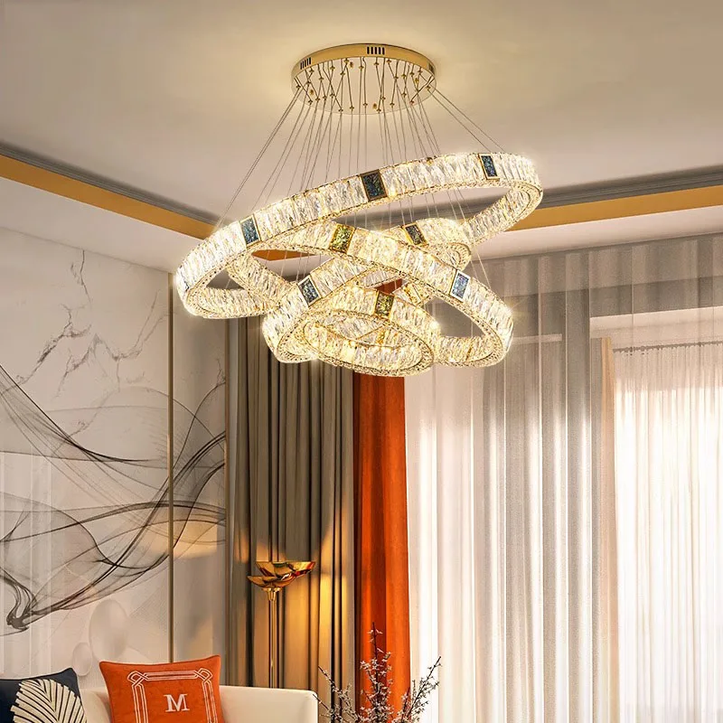 

Home Decorationpendant Lights, Luxury Crystal Living Room Chandelier, Dining Room Pendant Lamp, Ceiling Light, Indoor Lighting