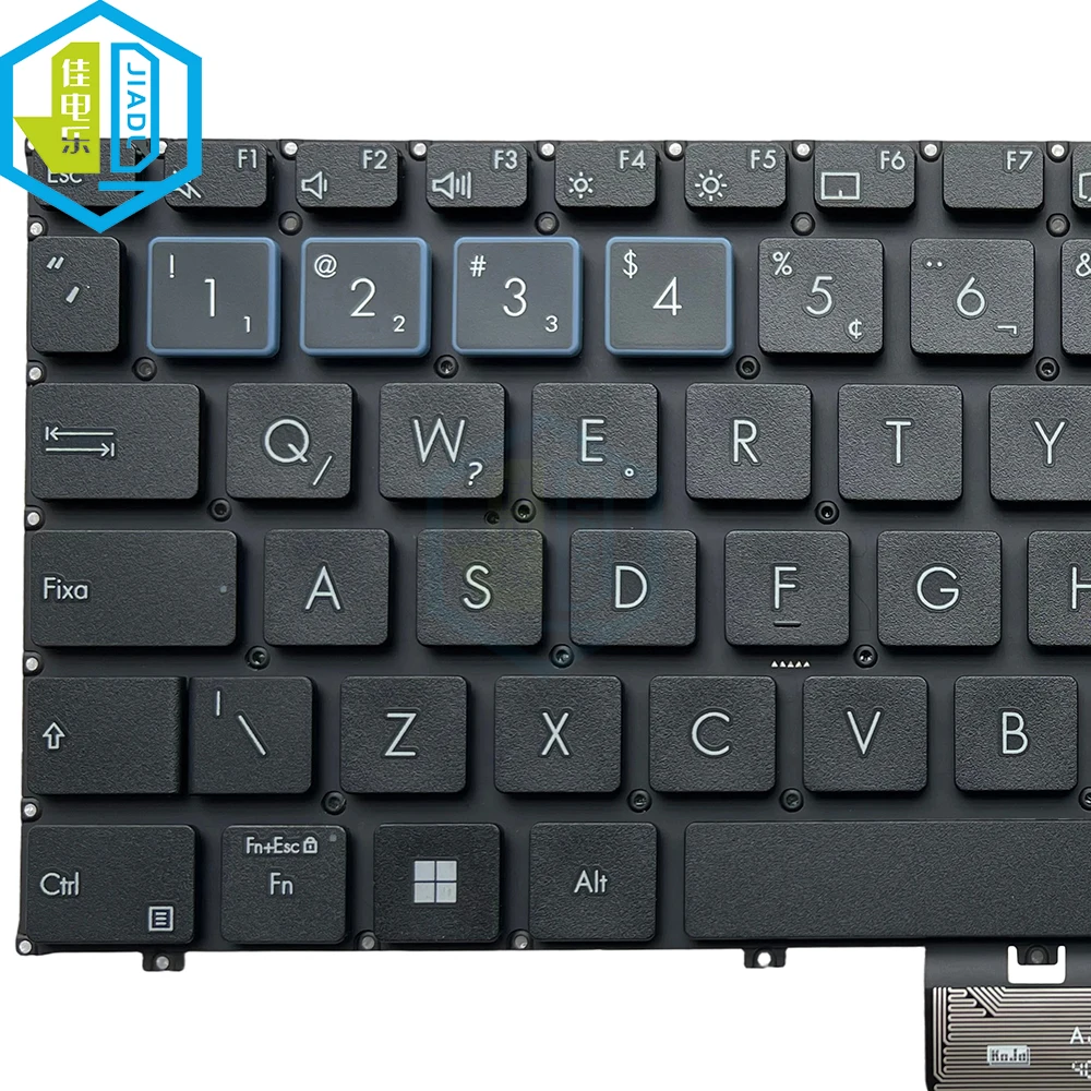 BR LA SP Keyboard Backlight For ASUS ExpertBook B5 B5404 B5404CMA B5404CVF B5404CVA ExpertBook B5 AI version 1234 with blue edge