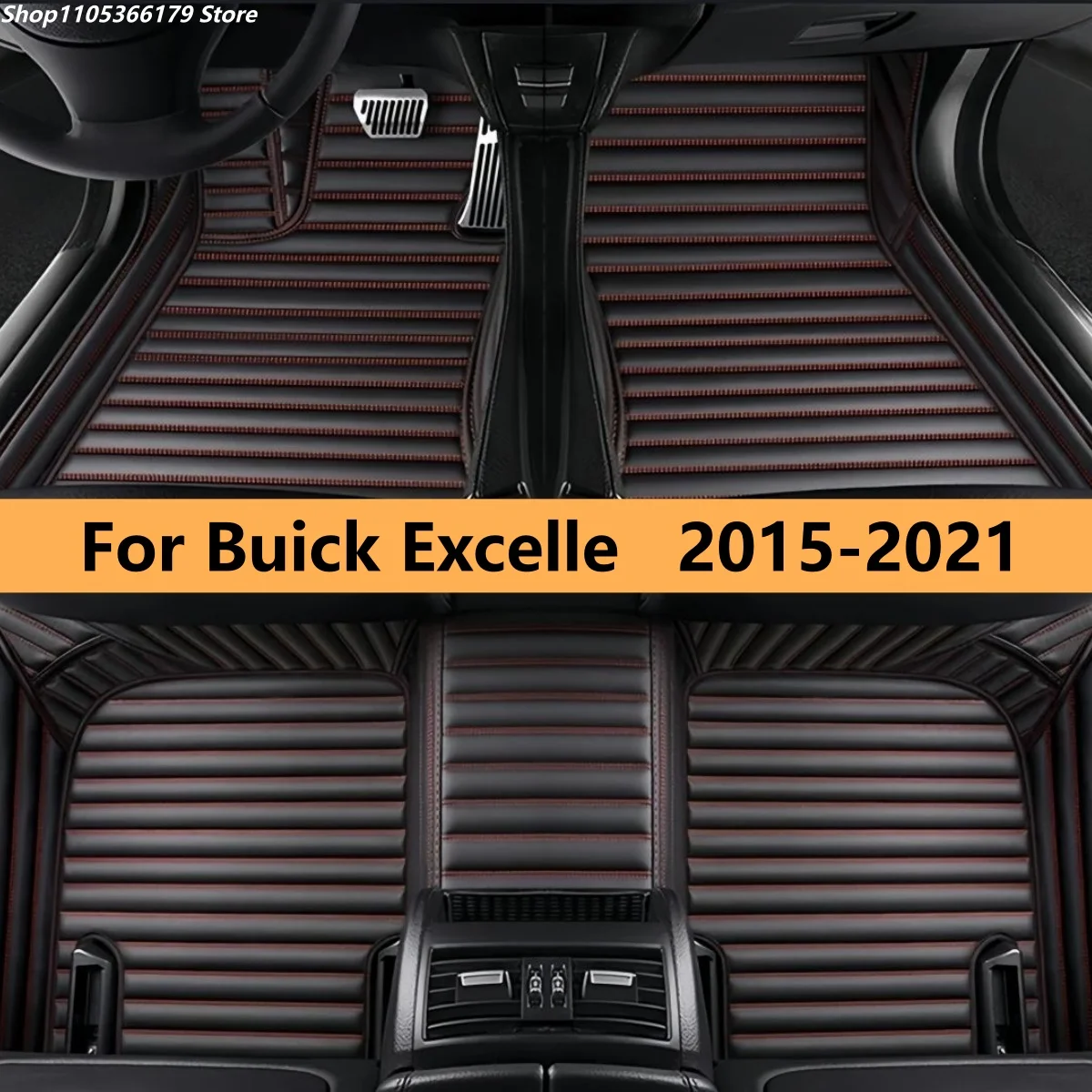 

Автомобильные коврики для Buick Excelle 2015-2021 годов выпуска, полный комплект, ковровые покрытия для пола автомобиля.