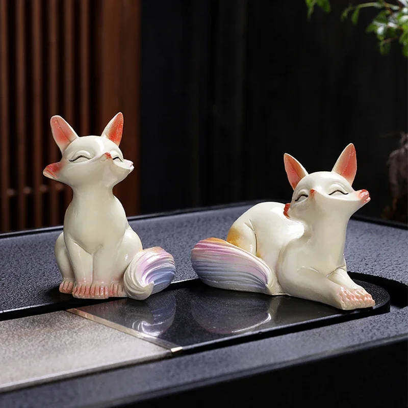Little Color-changing Tea Pet Ornament Home Desktop Decoration Set Ceremony Accessories