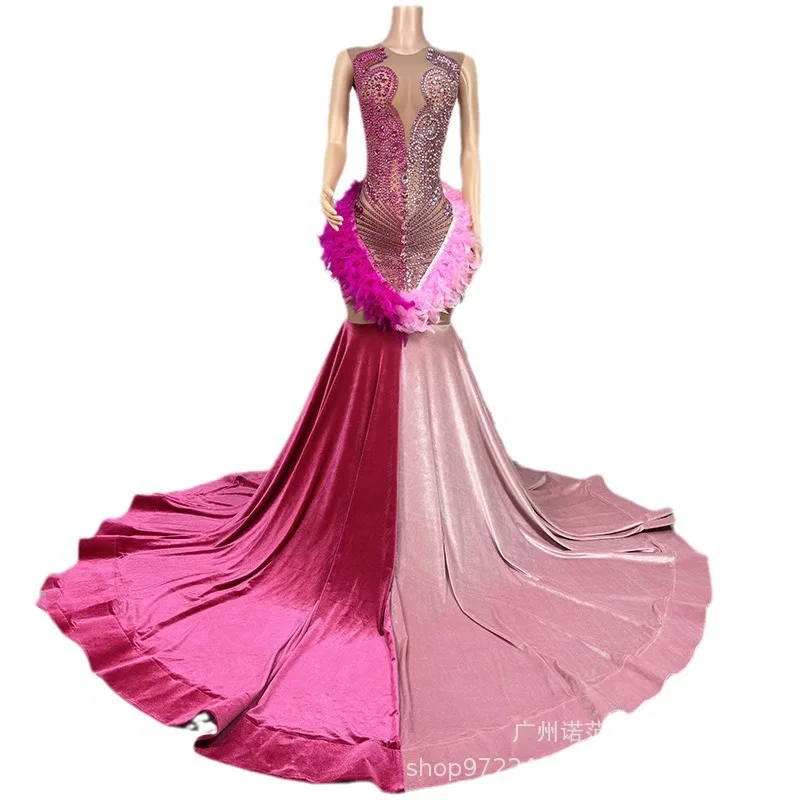 

Французское романтическое платье принцессы соответствующего цвета, платье принцессы на день рождения, банкетная студия, выставочный зал, платье для ежегодной встречи компании