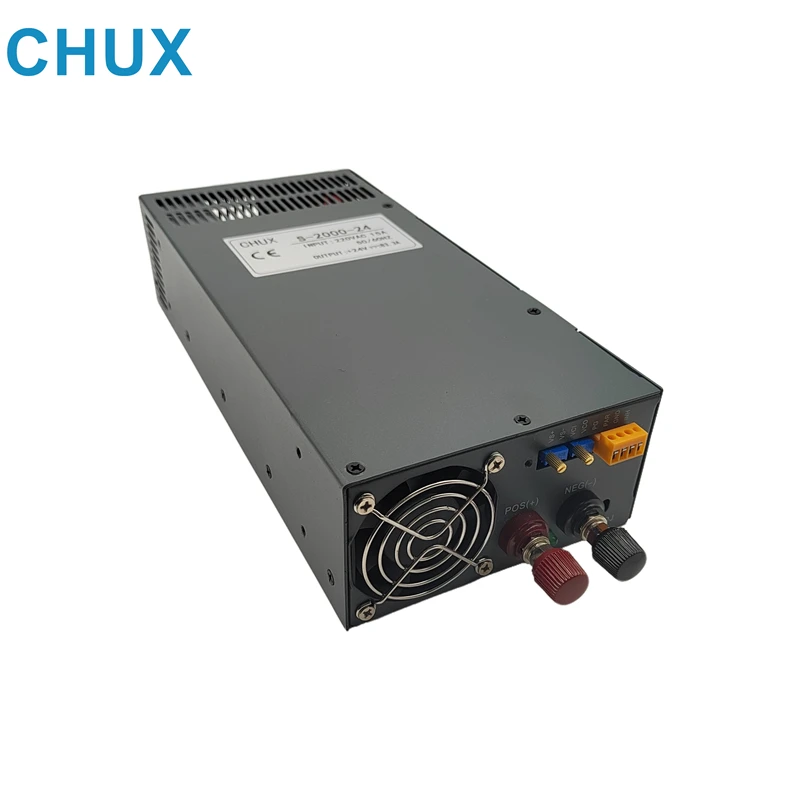 CHUX Adjustable Switching Power Supply 2000W 1500W 1000W DC LED SMPS 12V 24V-90V 220V 300V for Electronic Components Market view 4
