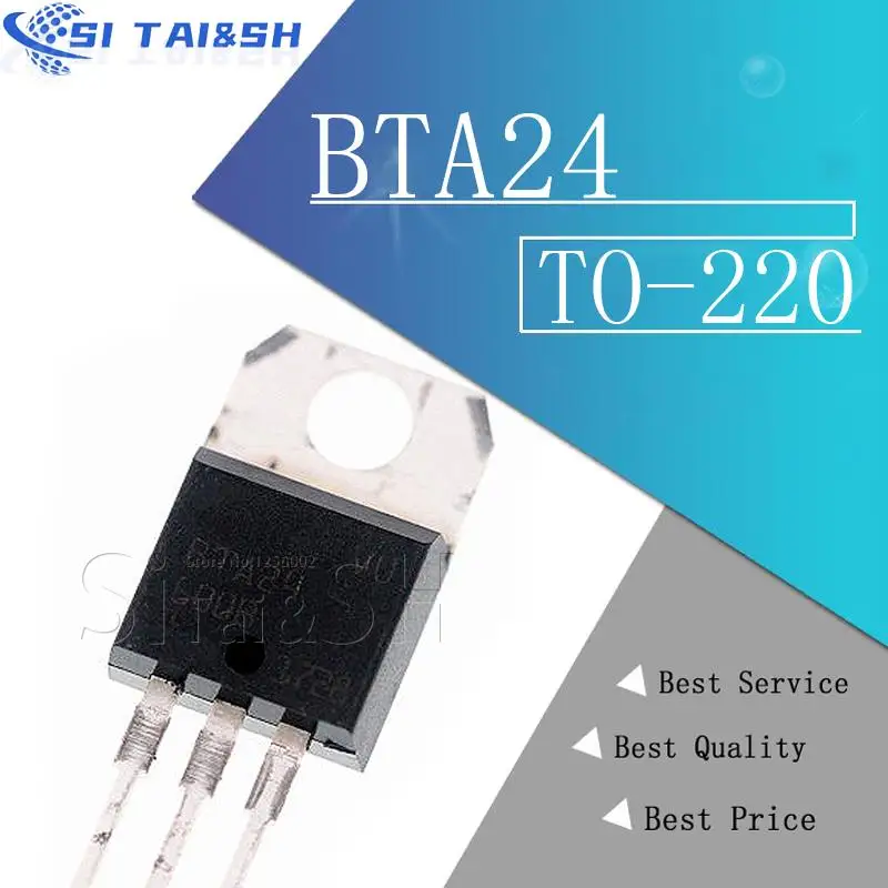 10pcs BTA12-600B BTA12-600C BTA12-800B BTA16-600B BTA16-600C BTA16-800B BTA20-600B BTA24-600B BTA24-800B LM317T L7805CV TO-220