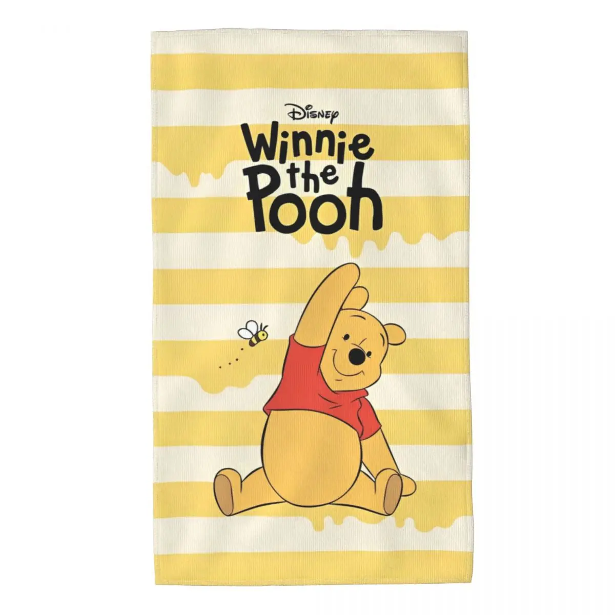 Winnie The Pooh Towels Ultra Soft Microfiber Hand Towels for Bathroom Spa Gym