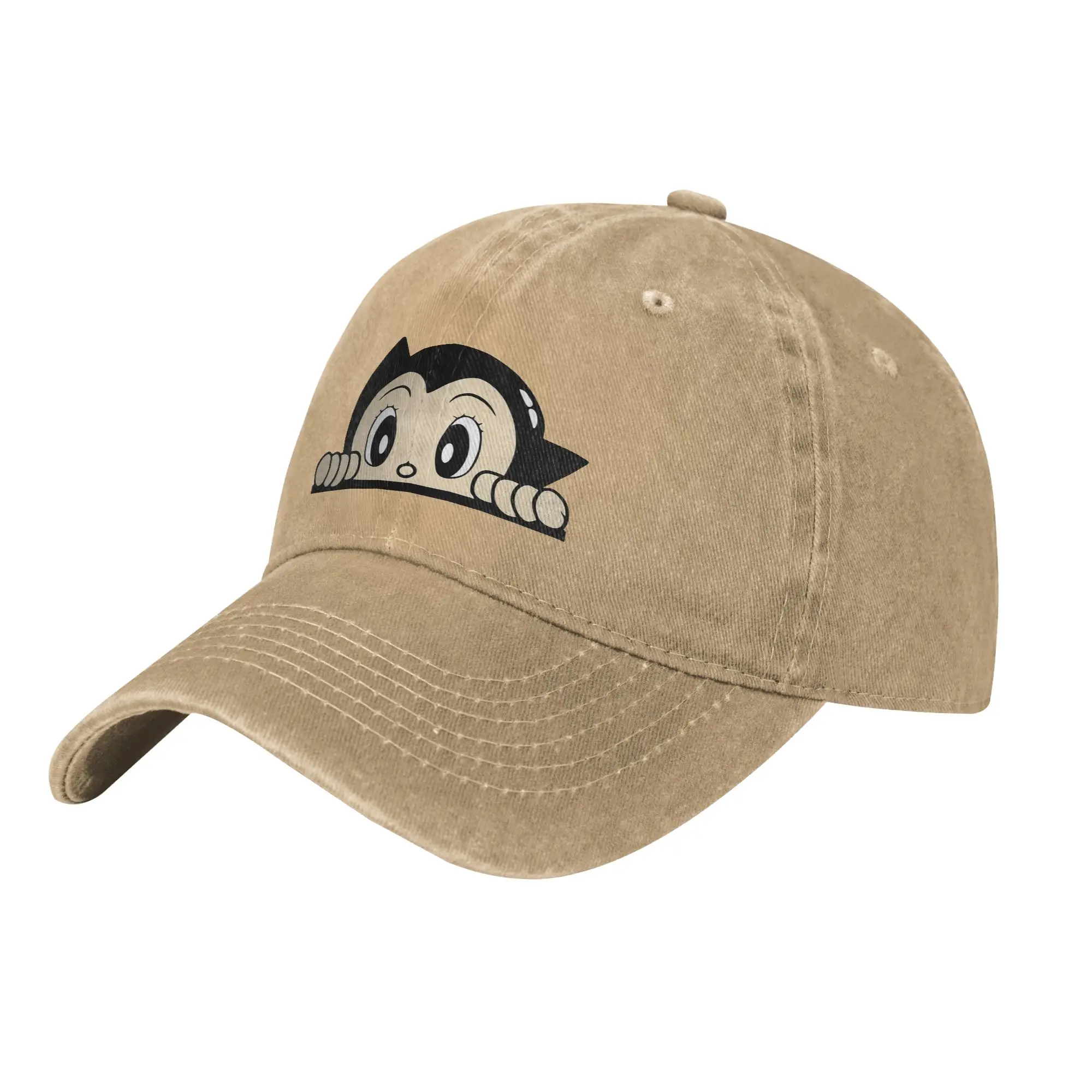Astro boy Anime Astroboy Unisex Baseball Caps  Distressed Washed Caps Hat Vintage Outdoor Summer  Adjustable Sun Cap