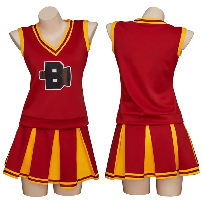 Chilling Adventures of Sabrina Cosplay Costume Sabrina Spellman Cheerleader  Girls School Uniform Sports Team Suit