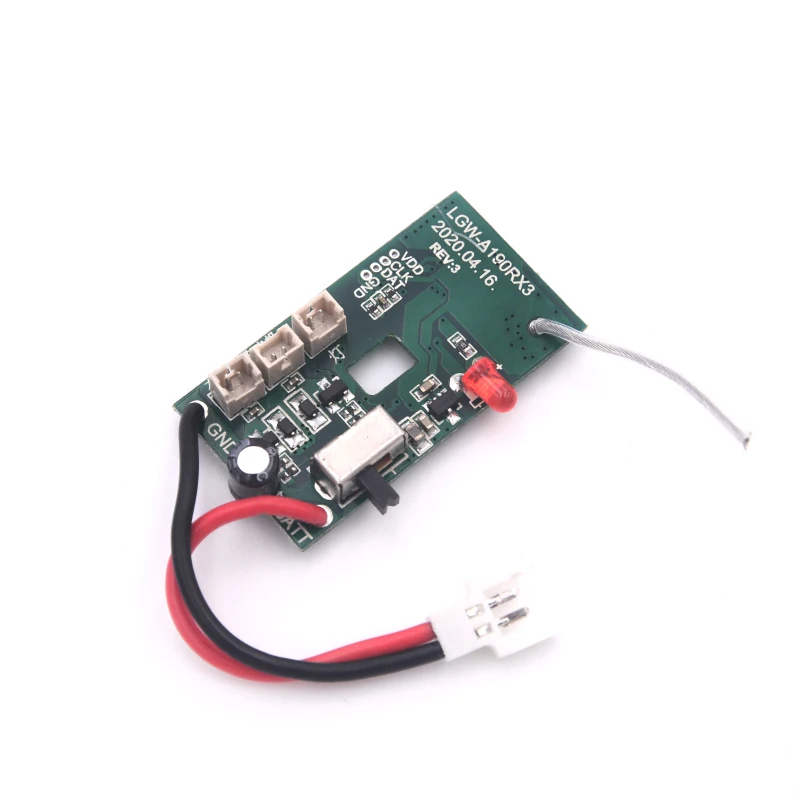 WLtoys A200 F16 RC pièces d'avion télécommandés train d'atterrissage moteur chargeur plaque de réception