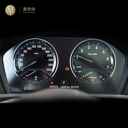 For BMW F20 Series 1 2016-2020 Dashboared Instrument Panel Screen Protector Accessories Interior Details Sticker Film Cover TPU