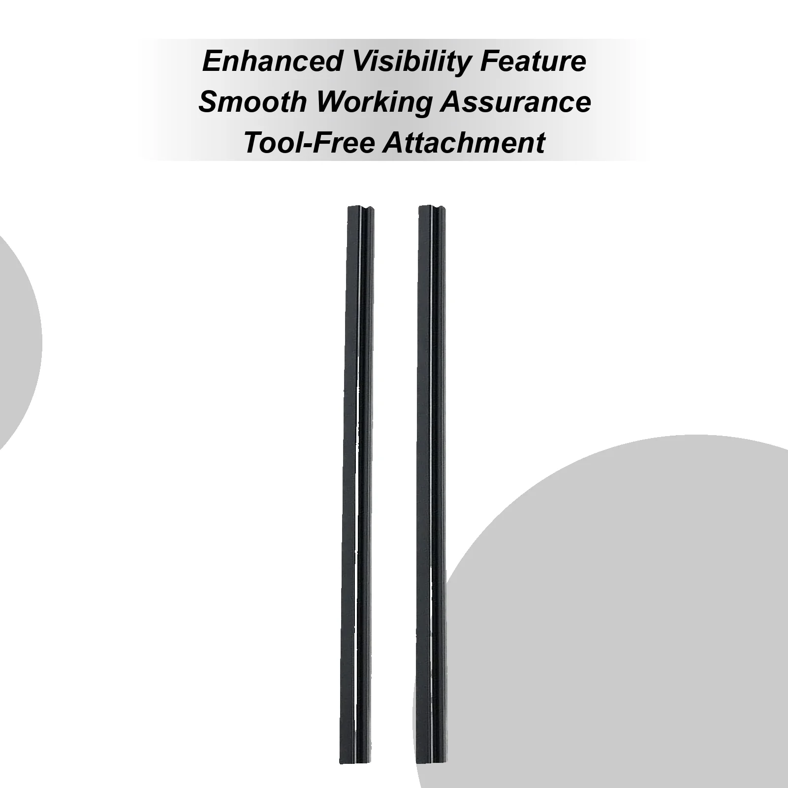 

Car Wiper For Side Windshield Rubber Side Window Wiper Tool For Car Automotive Maintenance Supplies Quiet Cleaning Tool For