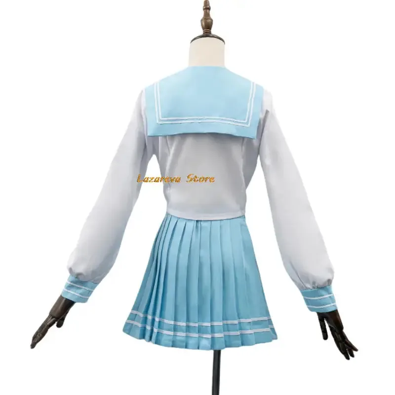 2025 год, аниме-игра Нака: Bladepoint Kurumi Hu Tao, костюм для косплея, парик, синяя юбка JK, женская сексуальная кавайная вечеринка, моряк Su