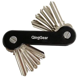 QingGear SKEY-Porte-clés de porte, outil d'organisation de poche, pince à clé avec clip de poche, 3 jeux de vis