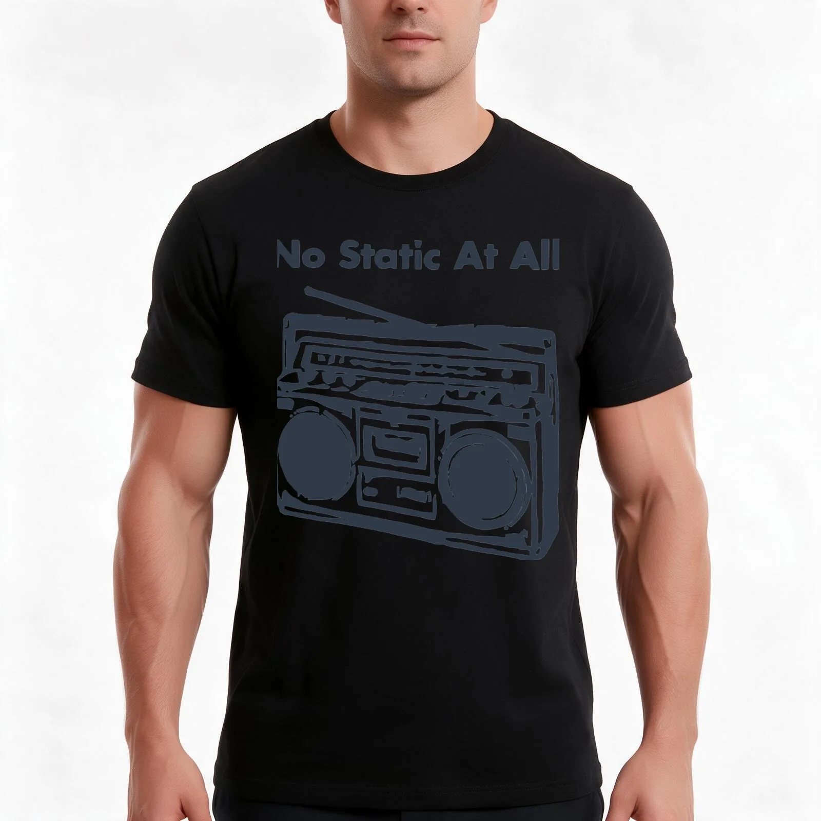 Awesome First Day Steely Dan Static Awesome Photographic T-Shirt, Summer Casual Cotton Tee, Oversized Streetwear Tops