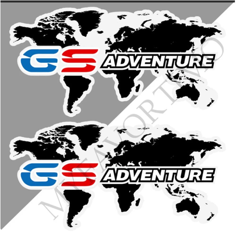 R 1200 1250 850 750 GS GSA Luggage Aluminium Stickers Trunk Cases For BMW R1200gs F850gs F800gs R1250gs F750gs Rallye Adventure