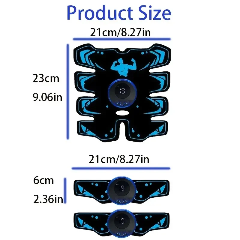 اللاسلكية عضلات البطن التصحيح USB قابلة للشحن ذكي عضلات البطن التصحيح ممارسة تشكيل المعونة أداة الساقين تدليك الأسلحة #3