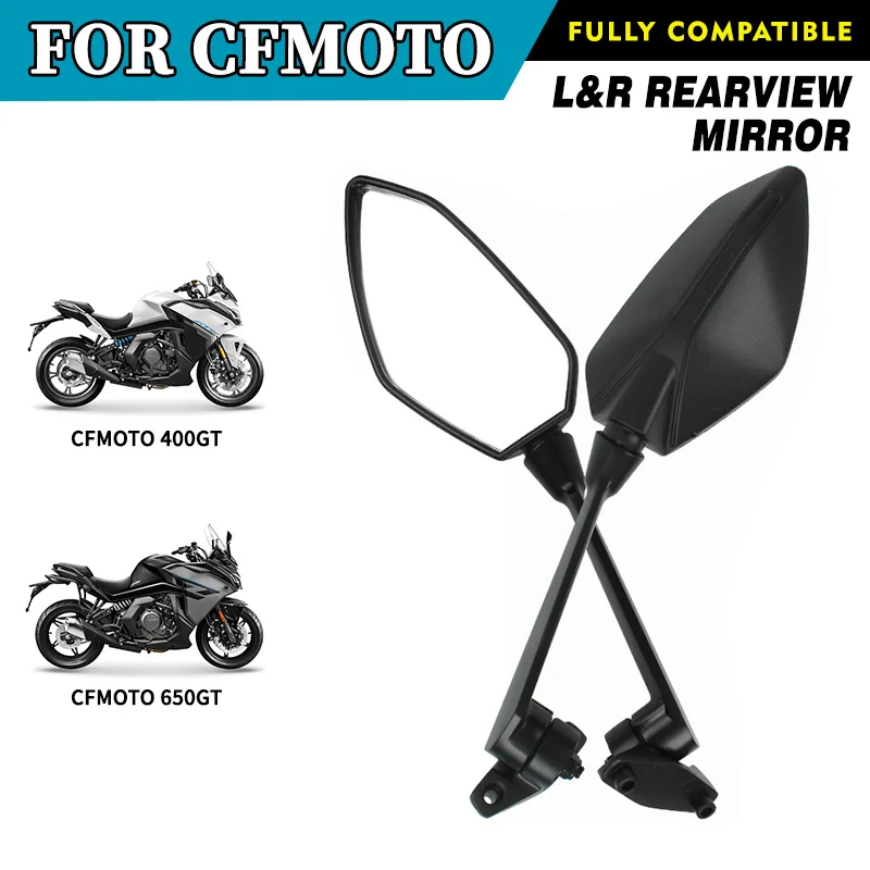 

For CFMOTO 650GT Rearview Mirror Left&Right Reversing Mirror CF Moto 650 GT 400GT Rear View Mirror Motorcycle Original Parts