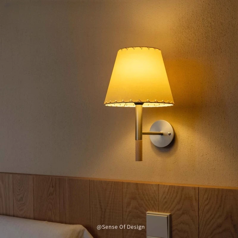 مصباح جداري إسباني بسيط مصمم ممر الدرج من القرون الوسطى Wabi-**** مصباح بجانب السرير وغرفة النوم والإفطار #2