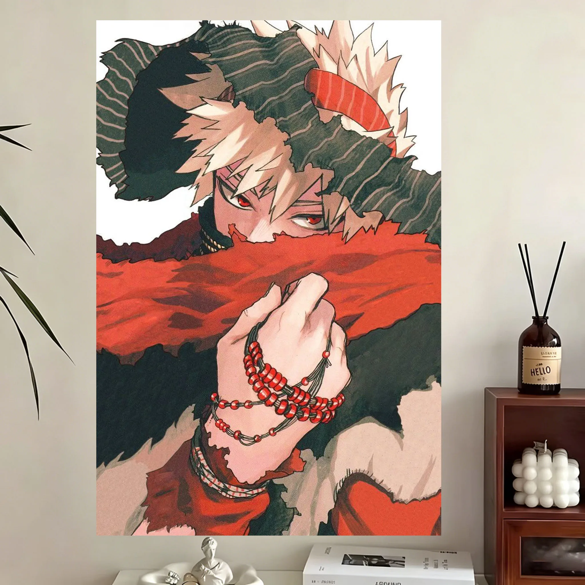 K-Katsuki B-Bakugou My Hero Academias Tapestry Perfect Gift for Fans Wall Hanging for Bedroom Dorm Room Decor Anime Merchandise