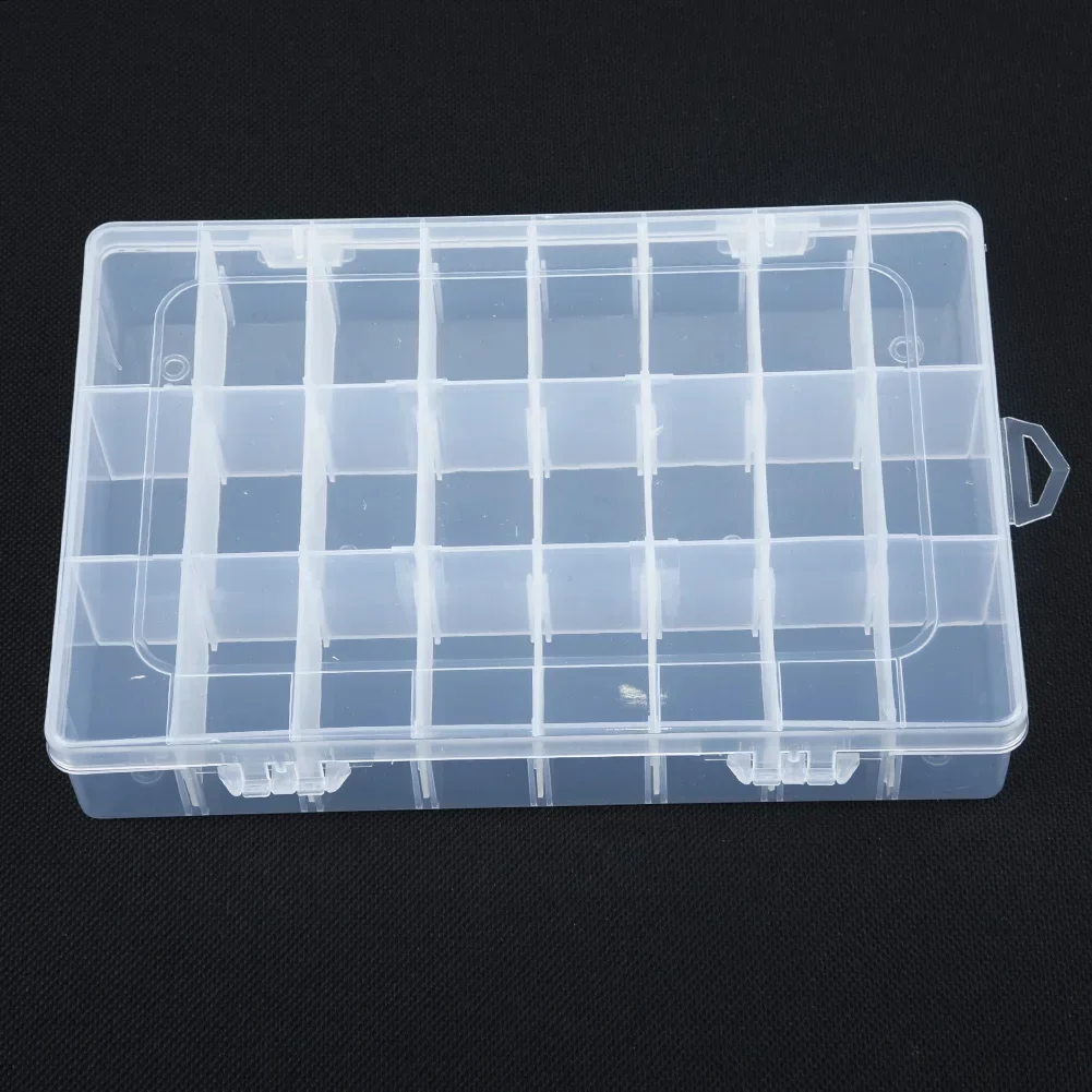 10/15/24/36 Roosters Plastic Organizer Box Opbergcontainer Juwelendoos Met Verstelbare Verdelers Voor Kralen Art Diy Ambachten