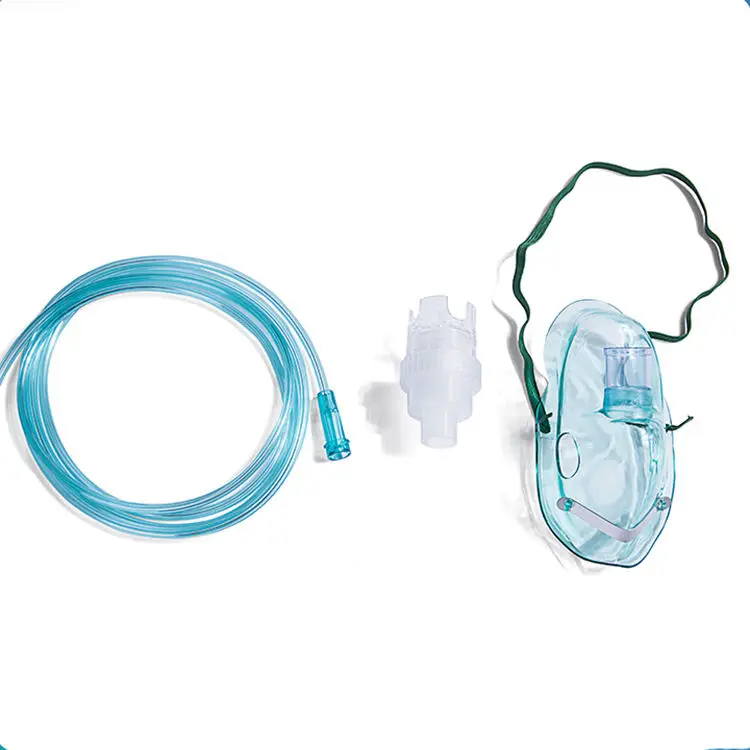 Clinical Consumables Pvc Nebulizer Mask Kit Disposable Medical Adult Nebulizer Mask