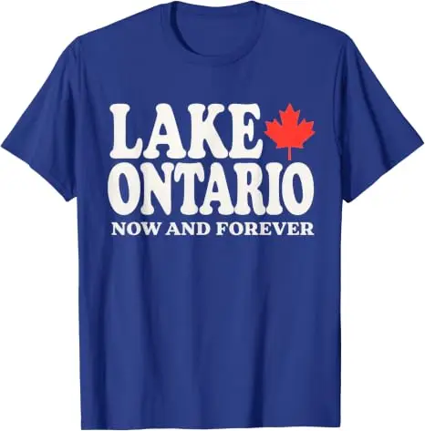 Lake Ontario Jetzt und für immer T-Shirt, Y2k Kanada Trvale Spruch T-Shirt, Humorvolles kanadisches stolzes Grafik-Persönlichkeits-Shirt für Frauen und Männer – Detail 13