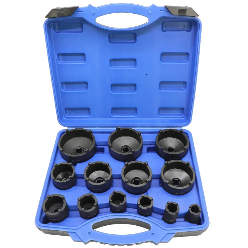 

SAAR Suitable for Chevrolet Dodge Wheel Bearing Nut Socket Tool Automotive Installation and Removal Bearing Nut Four-Tooth Socke