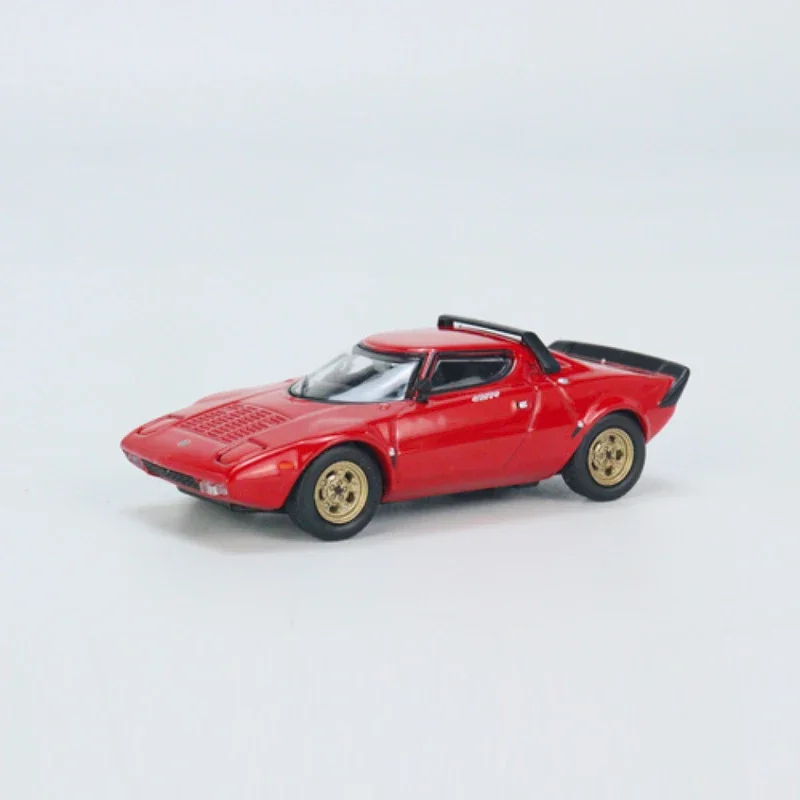 Mini gt 1:64 stratos hf stradale rosso arancio legierung modell auto #365 lhd