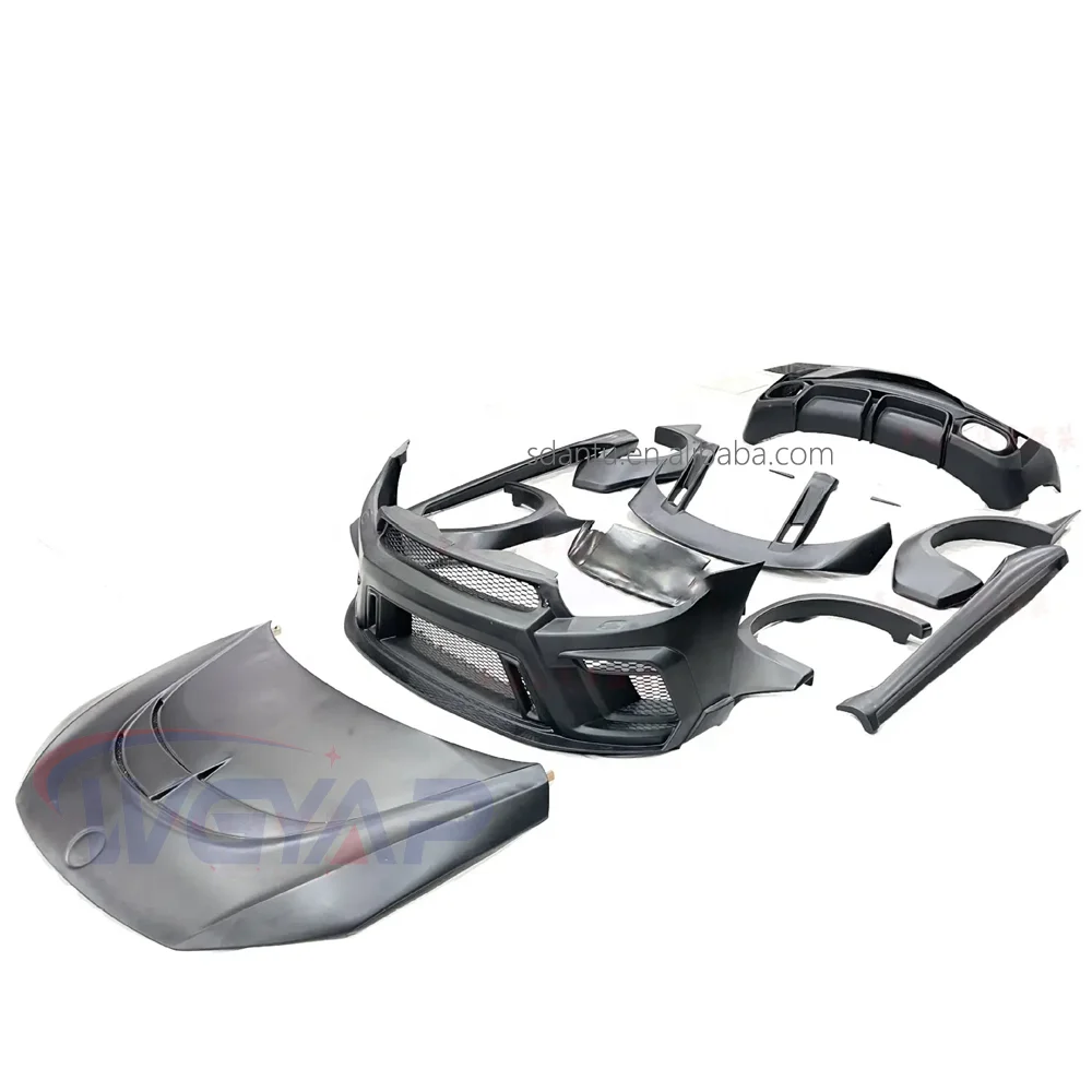 

For Shangku ASPEC Wide Body Kit New Front Bumper for VW Scirocco ABS Material Upgrade and Car Modification Parts Surround