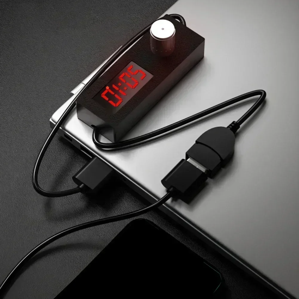 7 * 2.7 * 1.6 Cm Countdown Switch PP Material Real-time Display User-friendly Design 5V Low Voltage Compact Size