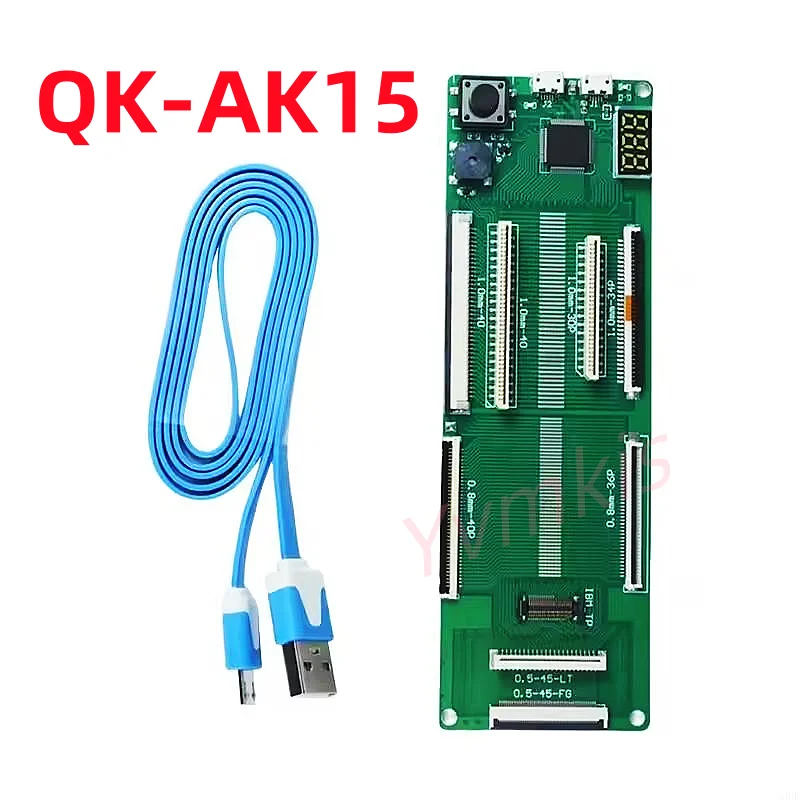 جديد الأصلي QK-AK9 OK-AK12 QK-AK15 محمول لوحة المفاتيح تستر اختبار جهاز آلة أداة واجهة USB مع كابل 100% اختبارها #3
