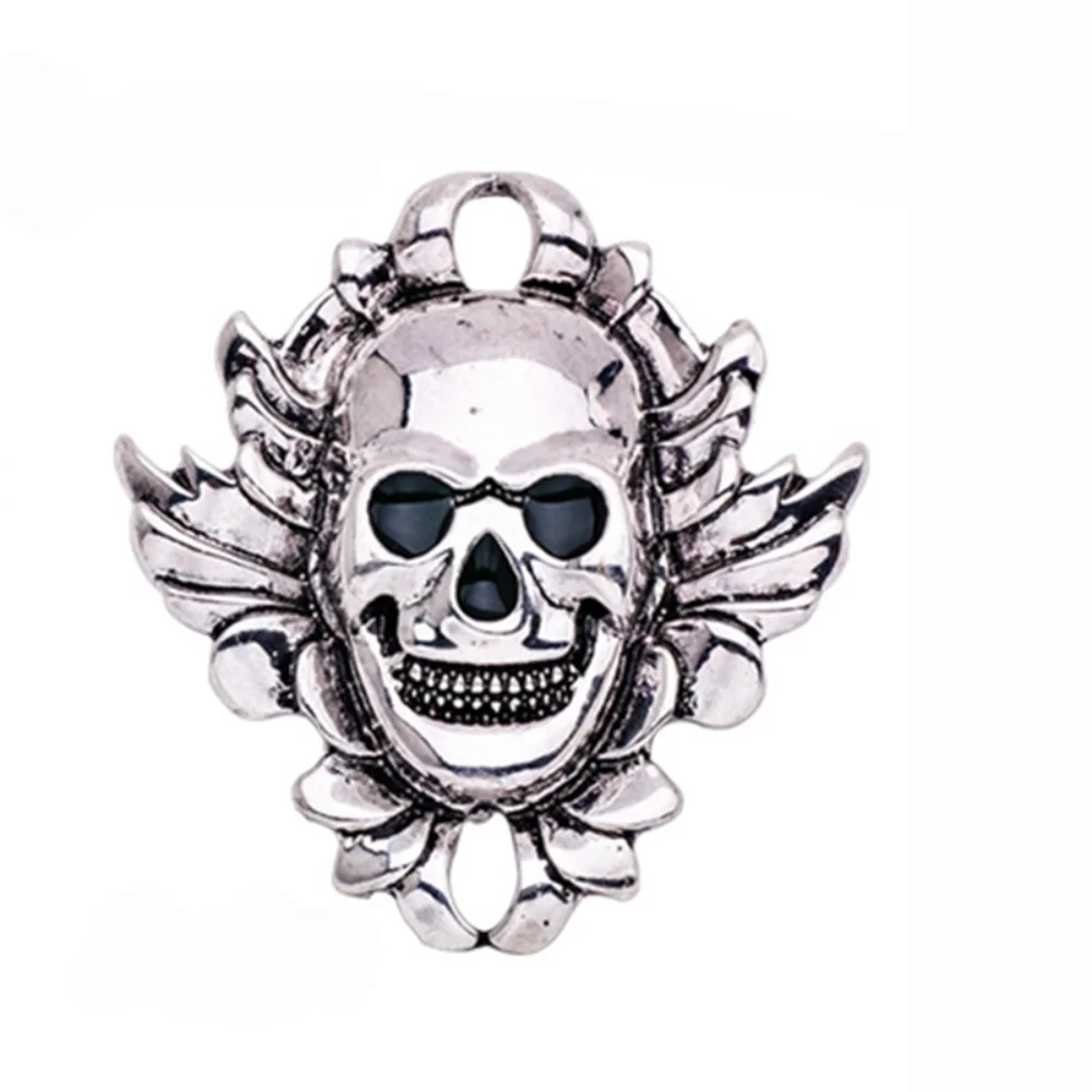 Personalized Halloween Corsage Gift Brooch Mini Punk Skull Badges Lapel Pin Metal Badge Shirt Collar Needle Pin Accessory
