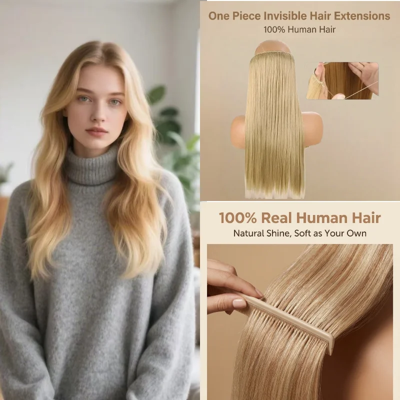 extensions-de-cheveux-naturels-one-piece-fish-line-100-cheveux-humains-12-26-pouces-noir-naturel-pour-un-volume-ultime